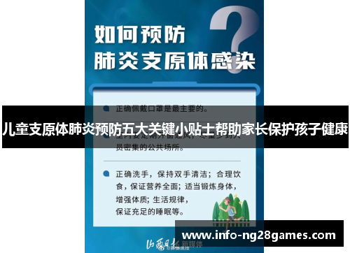 儿童支原体肺炎预防五大关键小贴士帮助家长保护孩子健康